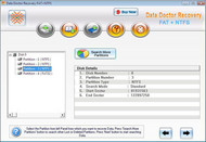 Laptop Vista Partition Recovery Tool screenshot